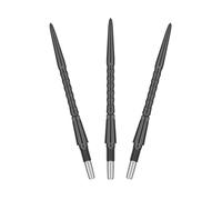 Target Darts Swiss Point Storm Dart Points, Surge (Confezione da 3 Set di Punte) 26MM/30MM/35MM - Oro/Argento/Nero | Cambia i Punti per Freccette, i Punti Storm svizzeri, Accessori Professionali