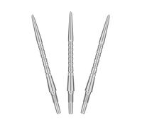 TARGET Darts Swiss Point Storm Dart Points, Surge (confezione da 3 set di punte) 35MM -Argento | Cambia i punti per freccette, i punti Storm svizzeri, gli accessori per freccette professionali
