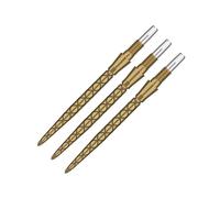 TARGET Darts Swiss Point Storm Diamond - Set di 3 Punte per Freccette, 30 mm, Gold SP, Cambio Punte, Accessori Professionali per Freccette