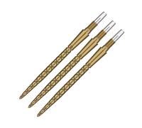 TARGET Darts Swiss Point Storm Diamond Dart Points (3 Pack di Punte) 35 mm Gold SP - Cambiare Dart Point, Accessori Professionali per Freccette