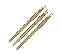 Target Darts Punti Swiss Point Storm Freccette, Unisex, Oro, 26 mm
