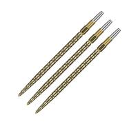 Target Darts Swiss Points, Diamond PRO Swiss Point Punte per Freccette (Set di 3 Punte) 35MM Oro, Punte per Freccette Dorate, Accessori per Freccette Professionali