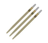 Target Darts Swiss Points, Punte per Freccette Lisce a Punta Svizzera (Set di 3 Punte) 26MM, Punte per Freccette Dorate, Accessori Professionali per Freccette