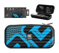 Target Darts Takoma Tag Darts Portafoglio, Misura Regolare, Blu | La Custodia per Freccette Contiene 3 Freccette | Porta Freccette Protettivo in Eva con Tasche Interne a Doppia Chiusura a Zip