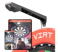 Target Darts Virt Dartboard Camera System | Virt Cam per bersaglio, telecamere per freccette in diretta, freccette interattive con app DartCounter, compatibilità con luce Corona