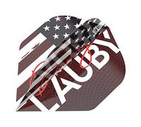 Target Darts Voli per Freccette Danny Lauby PRO Ultra, Unisex-Adulto, Rosso, Bianco e Blu, No.2