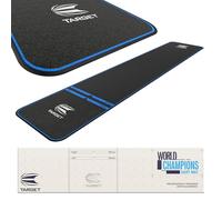 Target Darts World Champion Darts Mat - Tappetino per Freccette con Punta Morbida e Punta in Acciaio, Tappetino Antiscivolo per Pavimenti e Punte di Freccette, Accessori per Freccette