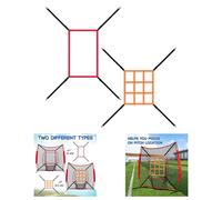 Target della zona di sciopero 2pcs per la rete di softball net di base