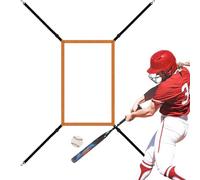 Target di lancio di baseball - rete di allenamento per softball, bersaglio di lancio della zona di attacco | per la pratica del lanciatore regolabile, allenamento di mira per il lancio di eserci