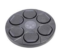 Target di Punzonatura Musicale, Diverse modalità da 2000 MAh Batteria a LED Visualizzazione della Battuta Montaggio Smart Boxing Destination 16 Per Allenamento Professionale (BLACK)