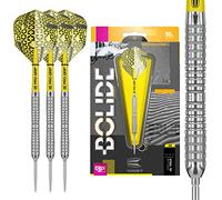 TARGET Freccette Bolide 90% Tungsteno Swiss Point Steel Tip Set di 3, Barrel 04, 23 Grammi | con Steli PRO Grip, Alette Numero 6, Punti Svizzeri | Freccette Professionali