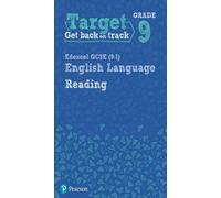 Target Grade 9 Reading Edexcel GCSE (9-1) English Language Workbook (Tascabile)