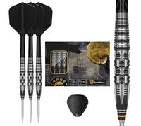 Target Japan Black Marque Dancing Duck G4 90% Tungsteno K-Flex Svizzero Punto Punta in Acciaio Freccette Set, 24G | Yuya Higuchi Dart Flight, Swiss Nano Points, K Flex N. 6 Forma Voli e Alberi