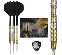 Target Japan Black Marque Enzo Punta in Acciaio Freccettes con Kflex, 22G/24G | 90% Tungsteno Freccette Set, K-Flex Alette e Aste No.2, Swiss Nano Point Tips, Enzo Liao