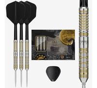 Target Japan Black Marque Reyn G2 Punta in Acciaio Freccette con Kflex 21G | 90% Tungsteno Freccette Set, K-Flex Voli e Alberi N. 6, Nano Svizzero Punto Suggerimenti, Reyn Agcaoili Gen 2