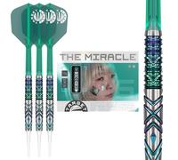 Target Japan La Miracle G6 Soft Tip Freccette con Kflex, 19G | Yuta Hayashi Set di Freccette Generation 6, 90% Tungsteno, Alette e Aste K-Flex, Punte Pixel 2BA