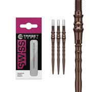 Target Japan Premium Swiss Acciaio Freccette Points, Set di 3 Punte 35MM - Silice | Punte per Freccette, Punte di Ricambio, Accessori Professionali per Freccette