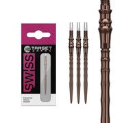 Target Japan Premium Swiss Acciaio Freccette Points, Set di 3 Punte 40MM - Silice | Punte per Freccette, Punte di Ricambio, Accessori Professionali per Freccette
