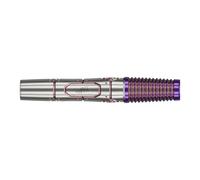 Target Japan Rising Sun G9 95% Tungsteno K-Flex 2BA Set di freccette con punta morbida, 21,5 g, Rising Sun G9 K-Flex No.6 (forma), alette e aste, punte pixel nere 2BA