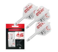 Target Japan Scream K Flex Freccette e Sistema di Aste, No.6 | Confezione da 3 Aste Kflex All In One, Player Edition Akito Yamagata Accessori per Freccette | Freccette K-Flex - Corto (19mm)