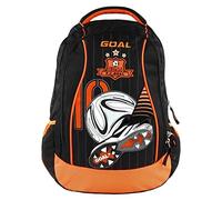 Target LIGHT GOAL Zainetto per bambini, 46 cm, 28 liters, Nero (Schwarz/Orange)