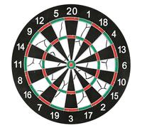 Target per freccette 46 cm double face con film set di bersaglio professionale supporto robusto per il tempo libero concorsi interni