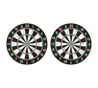 Target per freccette 46 cm double face con film set di bersaglio professionale supporto robusto per il tempo libero concorsi interni