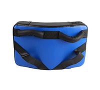 Target per il piede curvo per Taekwondo, tavoletta per kickboxing per l'allenamento di Muay Thai, tavoletta ergonomica in spesso schiuma EVA per calci laterali e pugni nelle arti m (Blu)