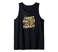 Target Practice Is My Therapy Archery Bow Arrow Canotta