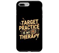 Target Practice Is My Therapy Archery Bow Arrow Custodia per iPhone 7 Plus/8 Plus