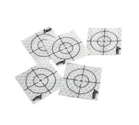 Target riflettenti rifrangenti adesivi 50x50mm con croce di mira 20 pezzi nuovi