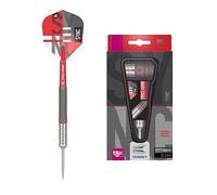 TARGET SYNC 80% tungsteno Swiss Point Punta in Acciaio Set Freccette, Unisex, Rosso, Argento e Nero, 22 g