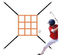 Target Zona di Colpo per La Rete di Puggaggio - Guida di Pitching di Softball Portatile, allenatore di precisione Baseball | Accessorio Area per La Rete Bitter, Lanciatore Strumento AI