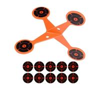 Targeting Toy Set - Targeting Game Training Spinner for Beach Backyard | High Caliber Heavy-Duty Trainer with Paper | Courtyard Lawn Beginners Professionals Hobbyists