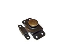Targette da40 mm. In Acciaio Zincato per Chiusure di Sicurezza in piccole dimensioni adatte a Porte, Finestre, Cancelletti e Ante di Mobili (40 mm., zincato)