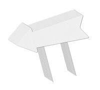 Targhe all'aperto resistenti alle intemperie dell'indirizzo che fabbricano l'inserzione al suolo degli ibridi del metallo per il segno personalizzabile dell'iarda di durevolezza di paesaggistica