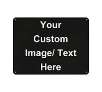 Targhe in metallo personalizzate Targhe in latta personalizzate Targhe in metallo Targhe in alluminio personalizzate Targhe in alluminio per cucina Bar Coffee Shop Decor Cartelli aziendali Regalo 8 x