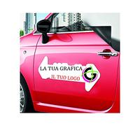 TARGHE MAGNETICHE PUBBLICITARIE AUTO TARGA MAGNETICA - 2 PEZZI (60x45 CM)