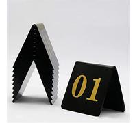 Targhe numerate in acrilico per ristoranti, sistema di numerazione durevole per una gestione efficiente dei posti a sedere