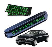 Targhe per carte di parcheggio - Targhe personalizzate in legno o acrilico | Parcheggio temporaneo per auto | Carte Piastre telefoniche luminose | Ideale per i bambini | Passare subito | Coppia per