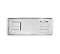 Targhe Storiche -Portatarga Anteriore Auto Epoca dal 1985 al 1997, Progettato per Auto Classiche d’Epoca, Made in Italy [Acciaio Inox]