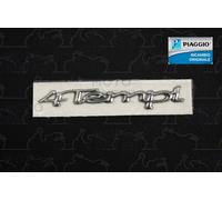 TARGHETTA 4 TEMPI FIANCATA PIAGGIO LIBERTY 4T PTT - DOUBLE - NEXIVE 50 2009-2017