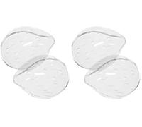 通用 Targhetta a 9 fori, protezione comoda, accessorio per la cura degli occhi, plastica, trasparente, riutilizzabile, adatta a tutte le età (Confezione da 2)