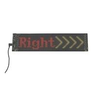 Targhetta a LED programmabile, per camion, pannello a matrice con app e telecomando, personalizzabile, 37,4 x 9,2 cm