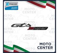 TARGHETTA ADESIVA GTS SUPER LATERALE PIAGGIO VESPA GTS 125 SUPER SPORT ABS E5 MY