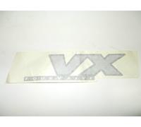 TARGHETTA ADESIVA " VX " PER SCUDO ANTERIORE GILERA RUNNER 125 4 TEMPI