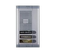 TARGHETTA citofono nera oro o argento 2 RIGHI TARGA 1,5x5,5 cm spesso 1mm circa PLASTICA RETRO ILLUMINABILE stampatello