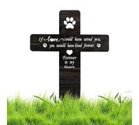Targhetta commemorativa per animali domestici - Marcatura commemorativa per cani, funerale, zampe di cane, segnaletica per tomba, per animali domestici