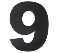 Targhetta con numero civico, Grande cartello galleggiante in acrilico da 20 cm, grande esterno 8 pollici, for targa porta, numero di villa, casa, hotel, ufficio, digitale, 1 pezzo(Number 9)