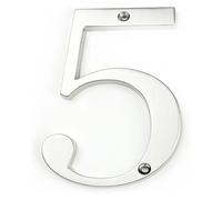 Targhetta con numero civico, Numeri di cassetta postale for indirizzo casa, grandi e moderni, da 10 cm, for cartello digitale for esterni 4 pollici(5)